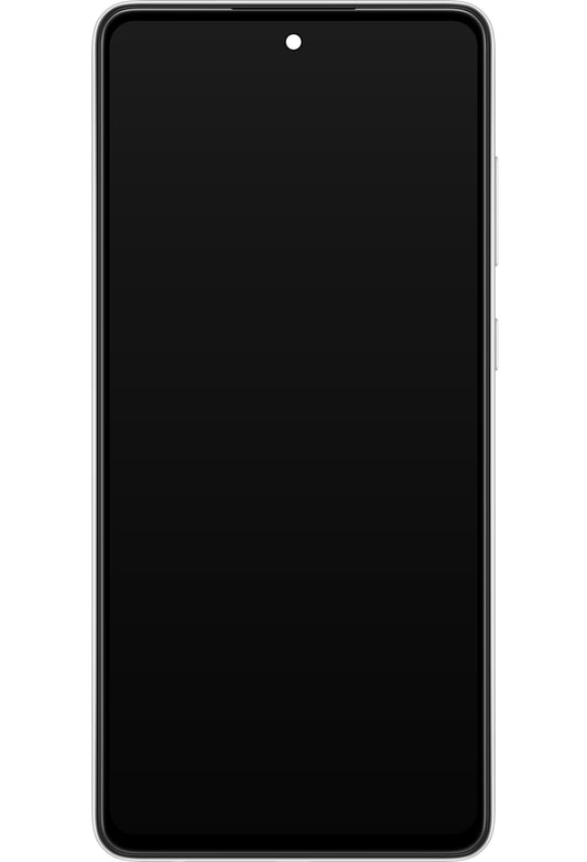 Samsung Galaxy A72 A725 / A72 5G A726 Touchscreen Display, with Frame, White, Service Pack GH82-25460D