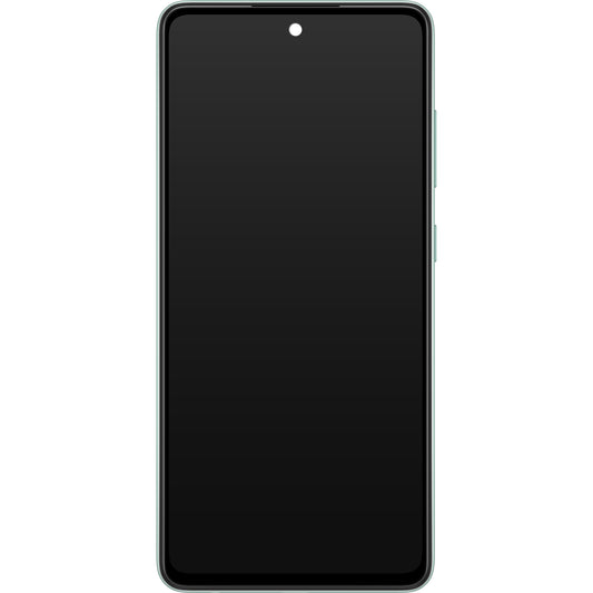 Οθόνη αφής Samsung Galaxy A52s 5G A528, με πλαίσιο, πράσινο, πακέτο σέρβις GH82-26861E
