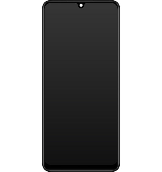 Οθόνη αφής Samsung Galaxy A22 A225, με πλαίσιο, μαύρο, πακέτο σέρβις GH82-25944A