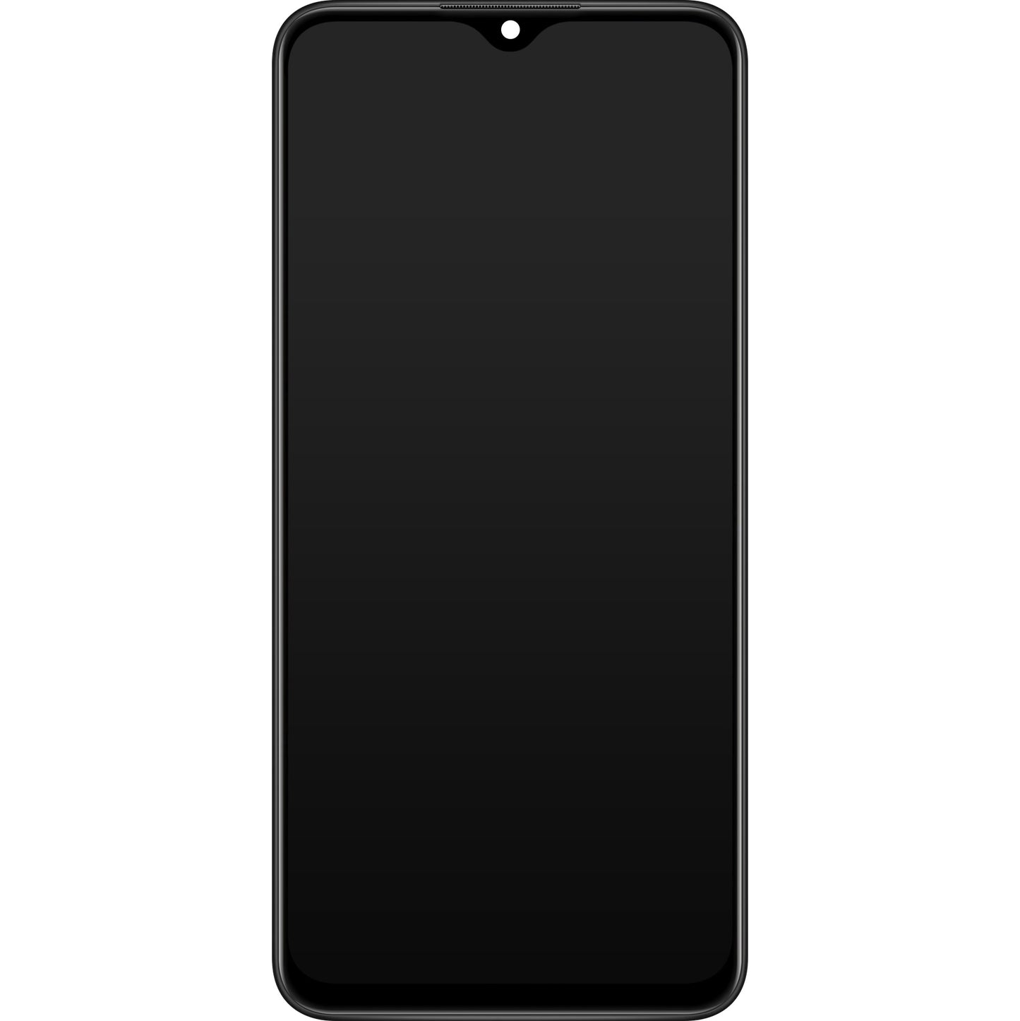 Display με Touchscreen Xiaomi Redmi 9, με Πλαίσιο, Μαύρο, Service Pack 5600050J1900