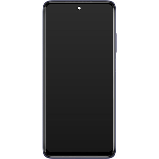 Οθόνη με Αφή Xiaomi Redmi Note 9 Pro 5G / Mi 10T Lite 5G, με Πλαίσιο, Γκρι, Service Pack 5600040J1700