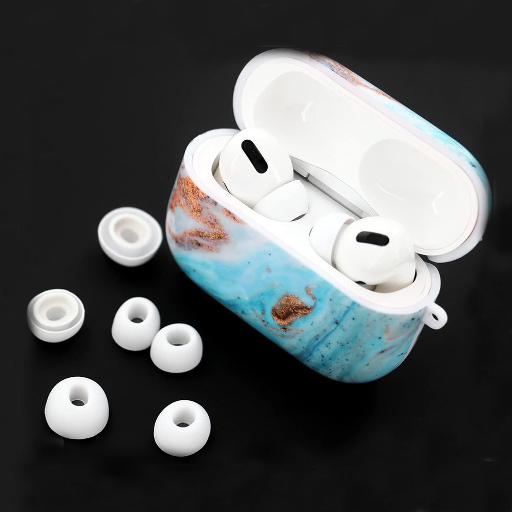Προστατευτικά Techsuit ET1 για Apple AirPods Pro Series, Μεγέθη XS / S / L, Λευκά