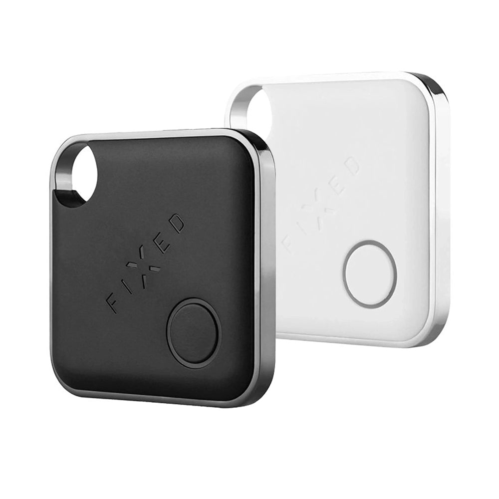 Fixed SmartTag Duo για iOS, Σετ 2 Τεμαχίων, Λευκό / Μαύρο