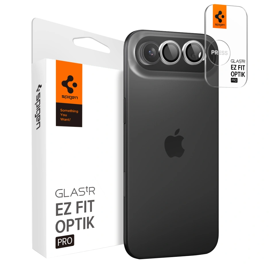 Προστατευτική Μεμβράνη Κάμερας Πίσω Spigen GlastR EZ FIT Optik Pro για Apple iPhone 17 Air, Ενισχυμένο Γυαλί, Ασημί AGL10132