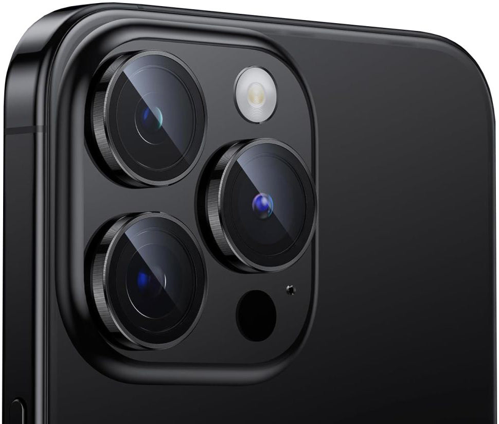 Προστατευτική Μεμβράνη Κάμερας Πίσω Tech-Protect CamRing PRO+ για Apple iPhone 14 Pro Max / 14 Pro, Ενισχυμένο Γυαλί, Μαύρη