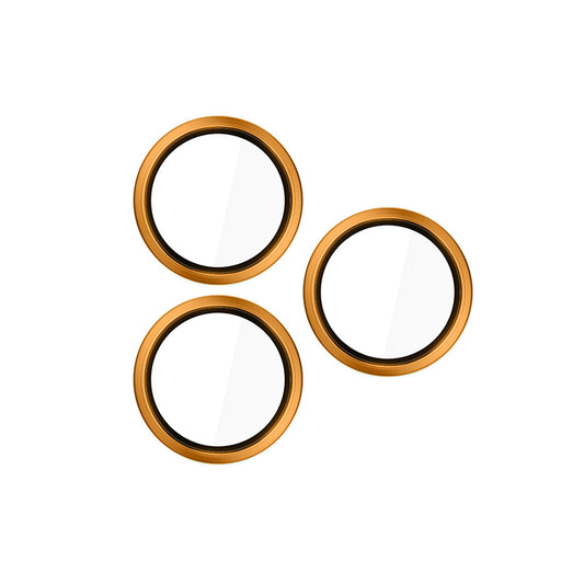 Προστατευτική Μεμβράνη Κάμερας Πίσω 3MK Hardy Protection Pro για Apple iPhone 17 Pro Max / 17 Pro, Ενισχυμένο Γυαλί, Πορτοκαλί