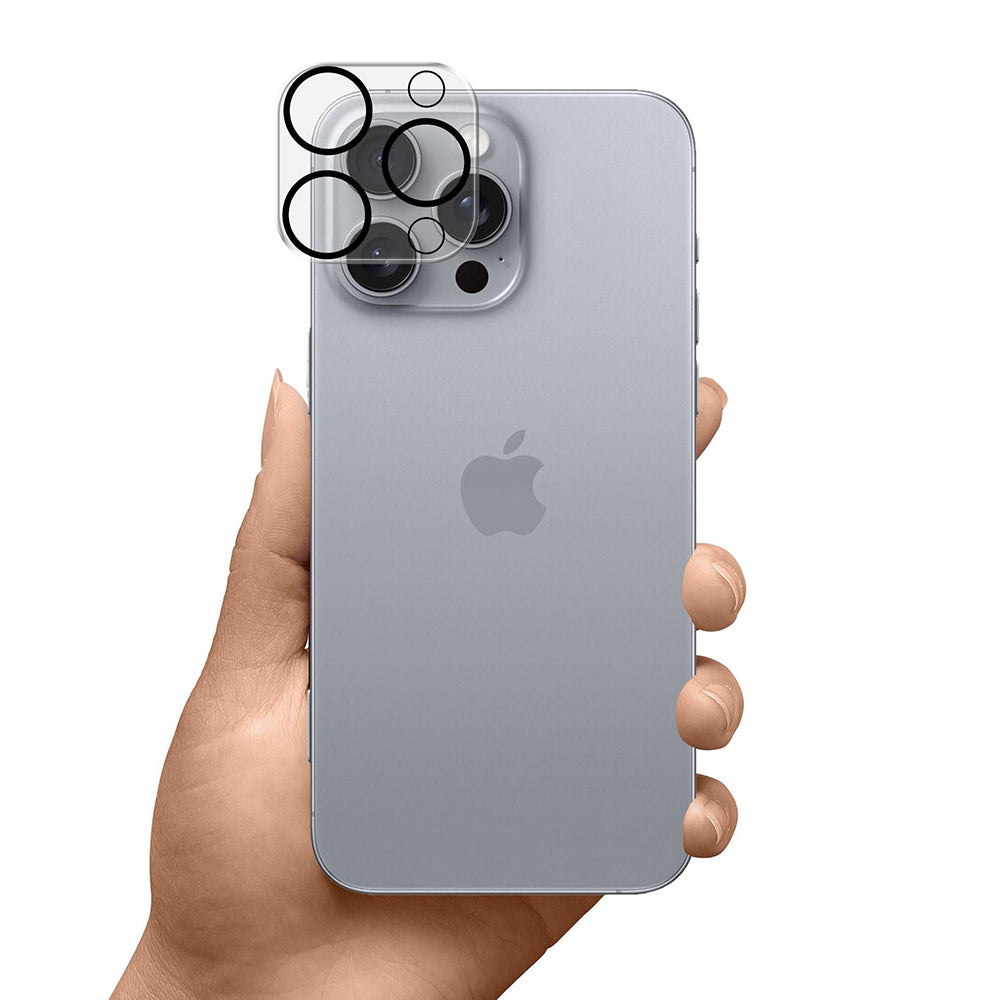 Προστατευτική μεμβράνη πίσω κάμερας 3MK Protection Pro για Apple iPhone 12, ασφαλισμένο γυαλί, μαύρο