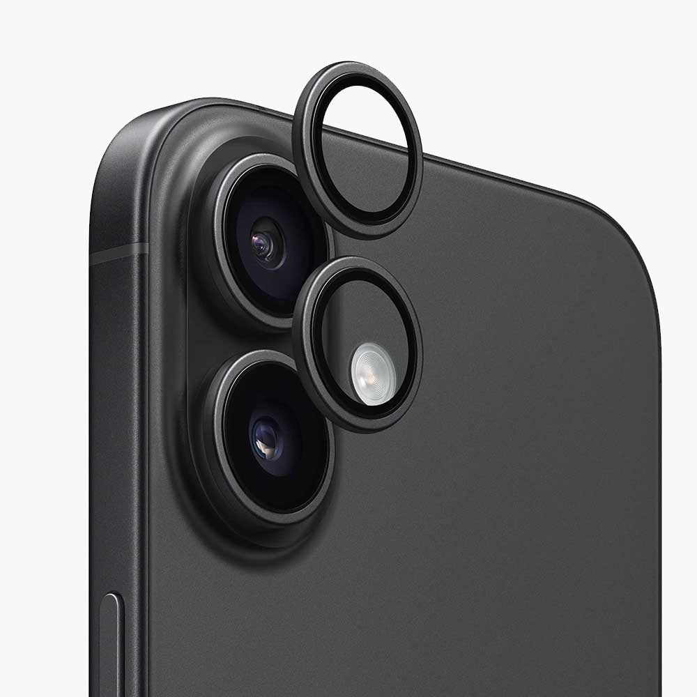 Anank AR Rear Camera Protection Film for Apple iPhone 17, Tempered Glass, Black