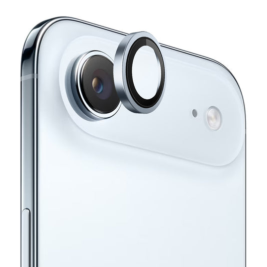 Blueo Metal Frame Rear Camera Protection Film for Apple iPhone 17 Air, Tempered Glass, Blue