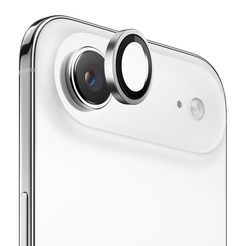 Προστατευτική Μεμβράνη Κάμερας Πίσω Blueo Metal Frame για Apple iPhone 17 Air, Ενισχυμένο Γυαλί, Ασημί