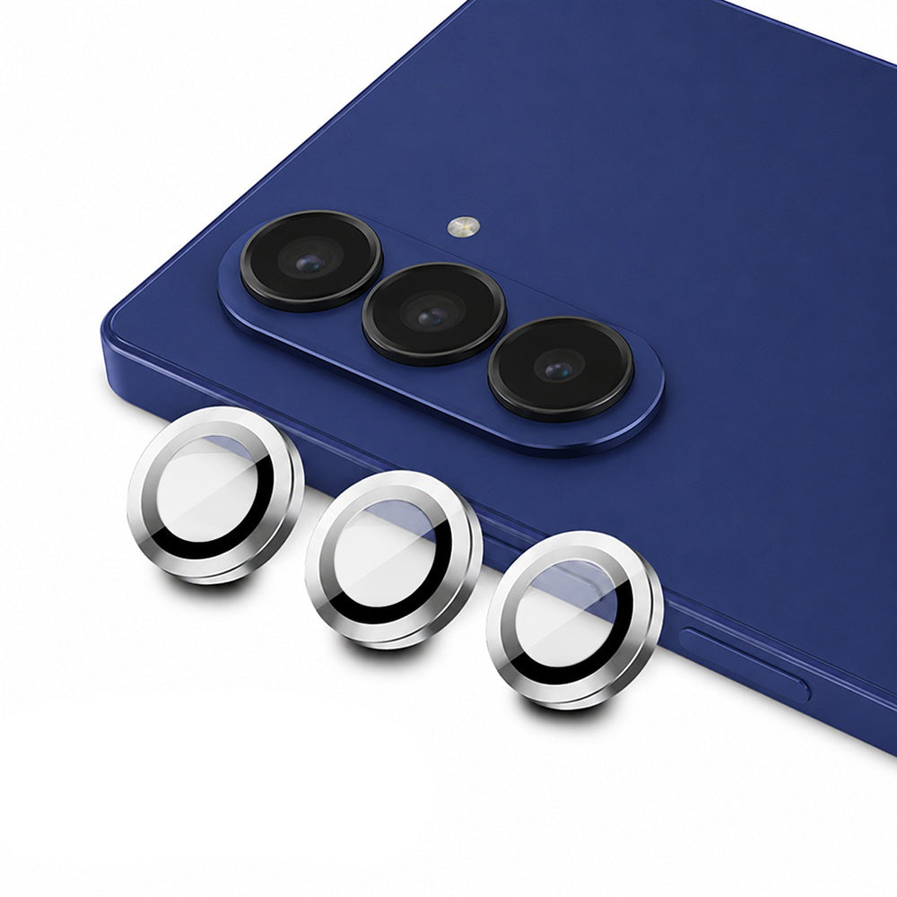 Προστατευτική μεμβράνη πίσω κάμερας Blueo για Samsung Galaxy Z Fold8 Ultra F976 / Z Fold7 F966, Ασφαλισμένο γυαλί, Ασημί