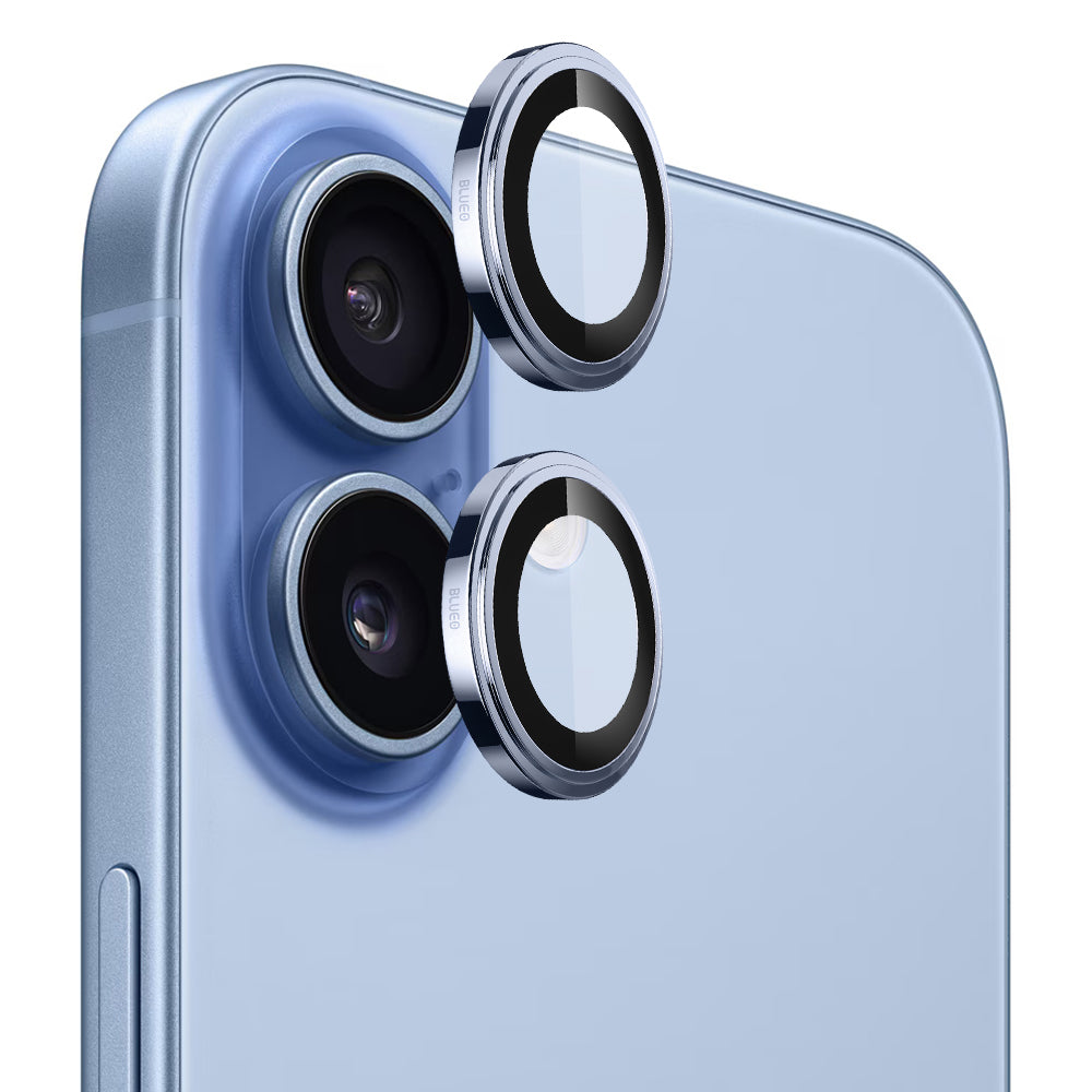 Προστατευτική Μεμβράνη Κάμερας Πίσω Blueo Sapphire Crystal για Apple iPhone 17, Ενισχυμένο Γυαλί, Μπλε