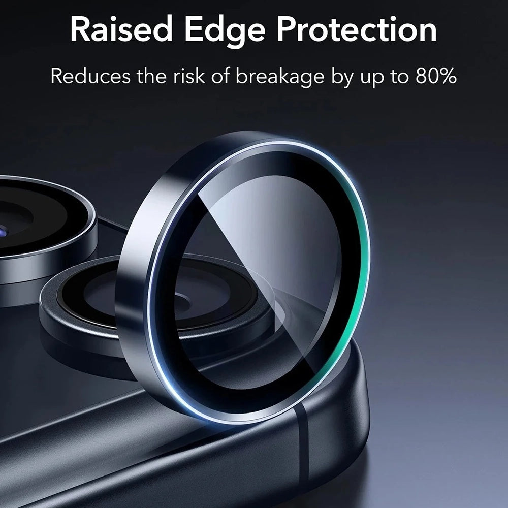 Προστατευτική Μεμβράνη Κάμερας Πίσω ESR Armorite για Apple iPhone 17 Pro Max / 17 Pro / 16 Pro Max / 16 Pro, Ενισχυμένο Γυαλί, Μπλε