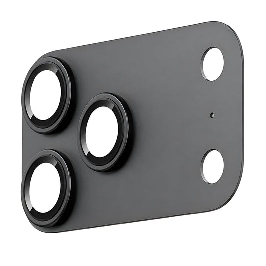 Προστατευτική μεμβράνη για την πίσω κάμερα Lito Crown Halo AR + AF για Apple iPhone 18 Pro Max, ασφαλισμένο γυαλί, μαύρο