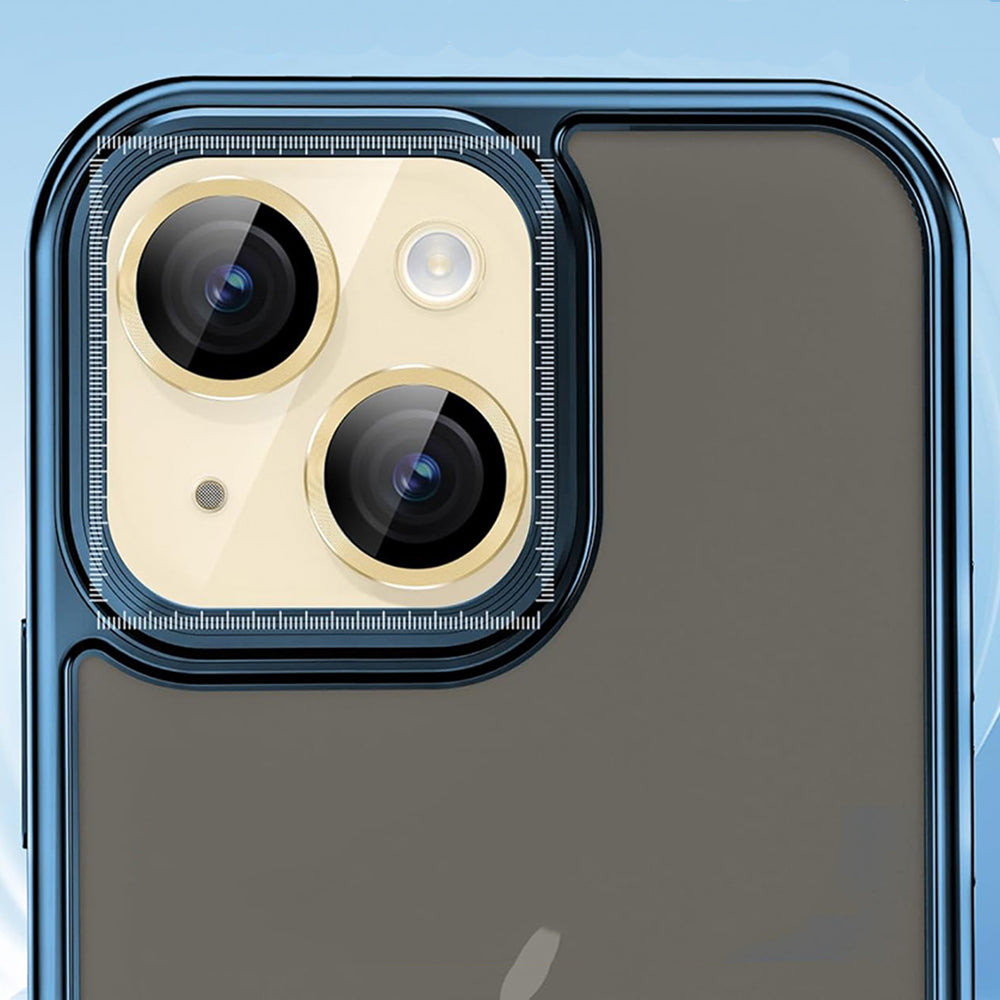 Προστατευτική μεμβράνη πίσω κάμερας Lito S+ για Apple iPhone 14, Ασφαλισμένο γυαλί, Κίτρινο