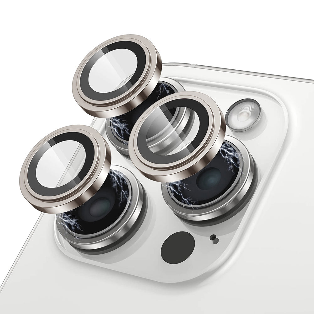 Προστατευτική Μεμβράνη Κάμερας Πίσω Lito S+ για Apple iPhone 17 Pro Max / 17 Pro, Ενισχυμένο Γυαλί, Γκρι
