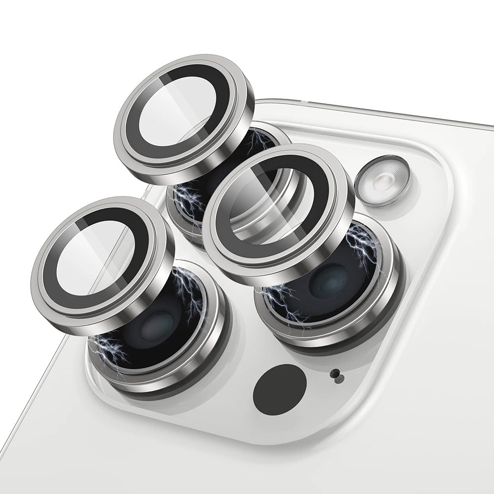 Προστατευτική Μεμβράνη Κάμερας Πίσω Lito S+ για Apple iPhone 17 Pro Max / 17 Pro, Ενισχυμένο Γυαλί, Ασημί