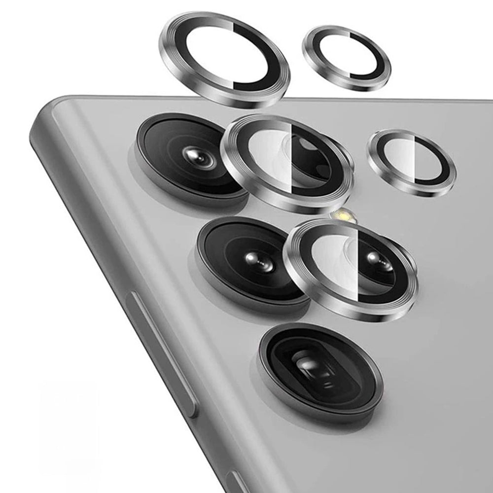Προστατευτική μεμβράνη πίσω κάμερας Lito S+ για Samsung Galaxy S25 Ultra S938, Ασφαλισμένο γυαλί, Ασημί