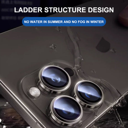 Προστατευτική Μεμβράνη Κάμερας Πίσω Lito Titanium AR για Apple iPhone 17 Air, Ενισχυμένο Γυαλί, Χρυσή