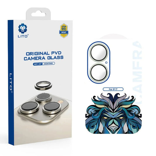 Προστατευτική Μεμβράνη Πίσω Κάμερας Lito Titanium AR για Apple iPhone 17, Ενισχυμένο Γυαλί, Πράσινο