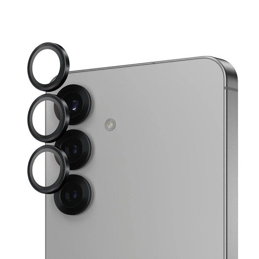 Προστατευτική Μεμβράνη Κάμερας Πίσω PanzerGlass Hoops για Samsung Galaxy S25 S931, Ενισχυμένο Γυαλί, Μαύρη