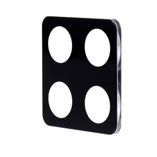 Προστατευτική Μεμβράνη Κάμερας Πίσω Techsuit για Honor 400 Smart 4G / X7d 4G / 400 Smart 5G, Ενισχυμένο Γυαλί, Μαύρη