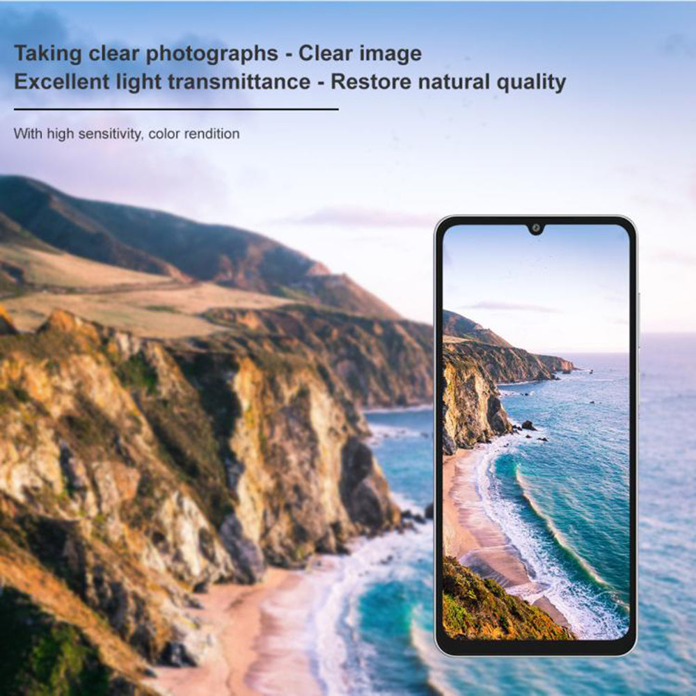 Προστατευτική μεμβράνη πίσω κάμερας Techsuit για Samsung Galaxy A07 4G A075, Ενισχυμένο γυαλί, Μαύρο
