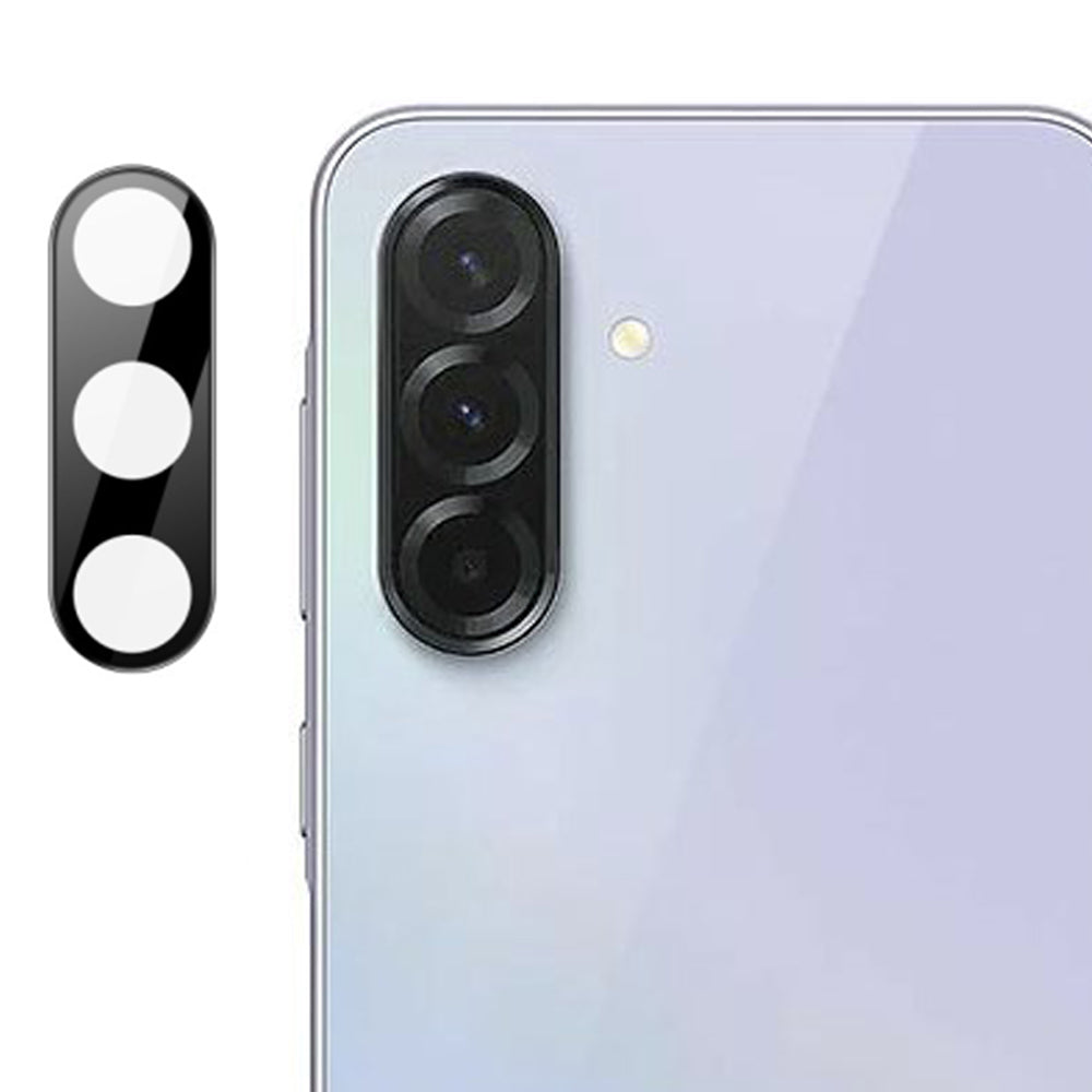 Προστατευτική μεμβράνη πίσω κάμερας Techsuit για Samsung Galaxy A36 A366, ασφαλισμένο γυαλί, μαύρο