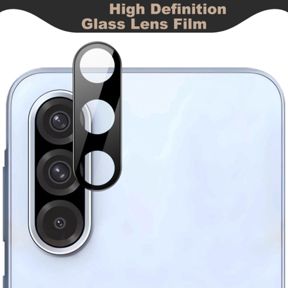Προστατευτική μεμβράνη πίσω κάμερας Techsuit για Samsung Galaxy A36 A366, ασφαλισμένο γυαλί, μαύρο