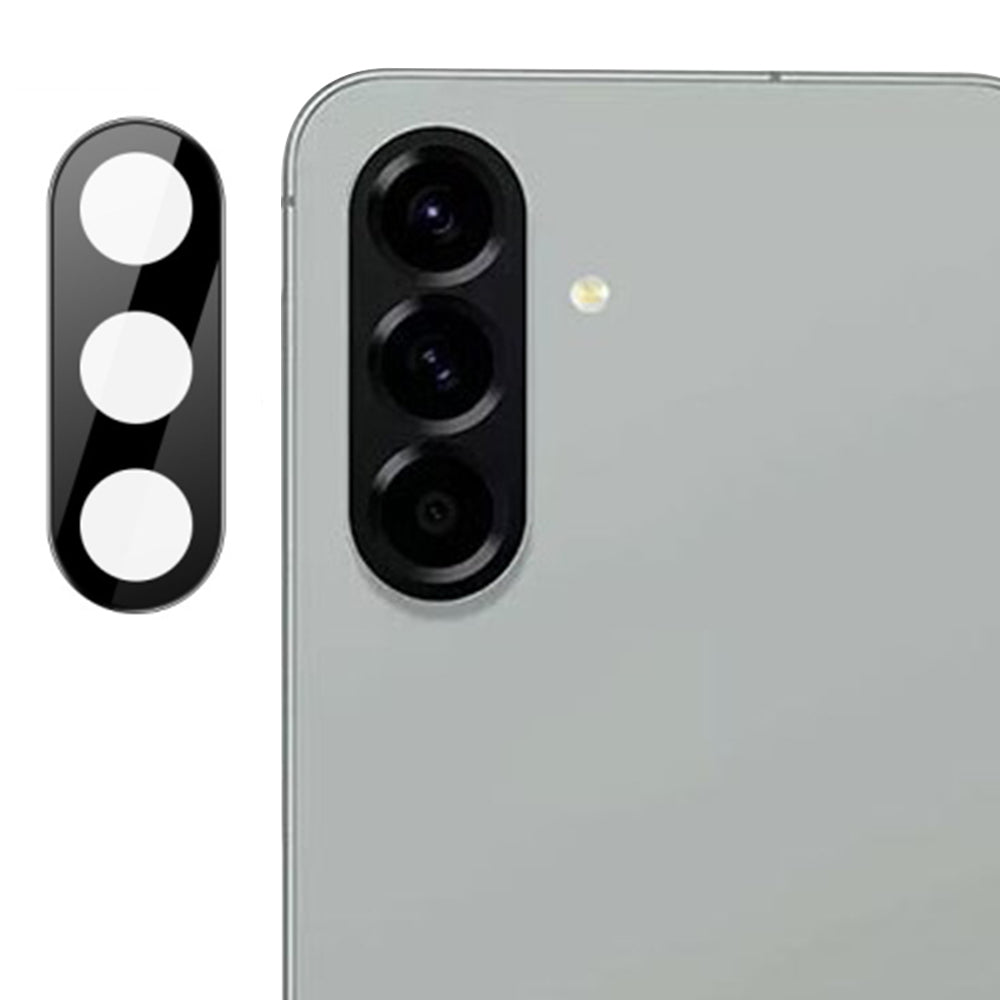 Προστατευτική μεμβράνη πίσω κάμερας Techsuit για Samsung Galaxy A56 A566, ασφαλισμένο γυαλί, μαύρο