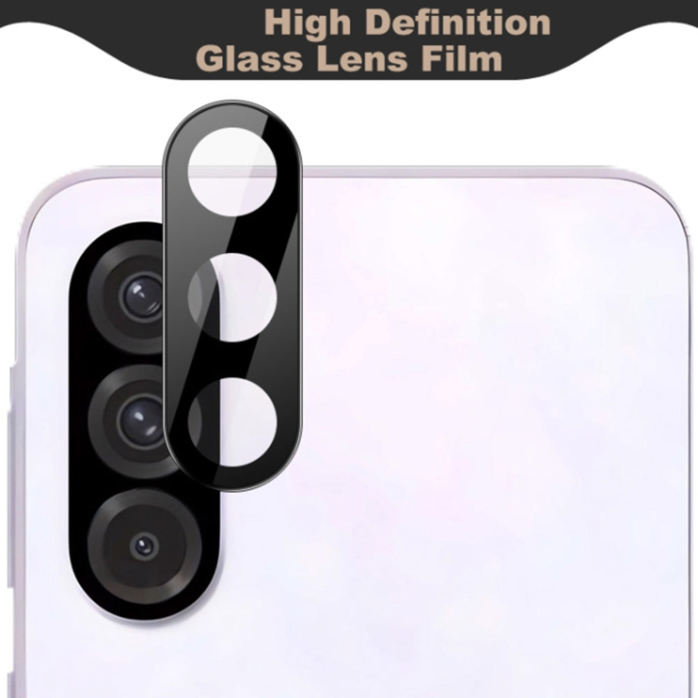 Προστατευτική μεμβράνη πίσω κάμερας Techsuit για Samsung Galaxy A56 A566, ασφαλισμένο γυαλί, μαύρο