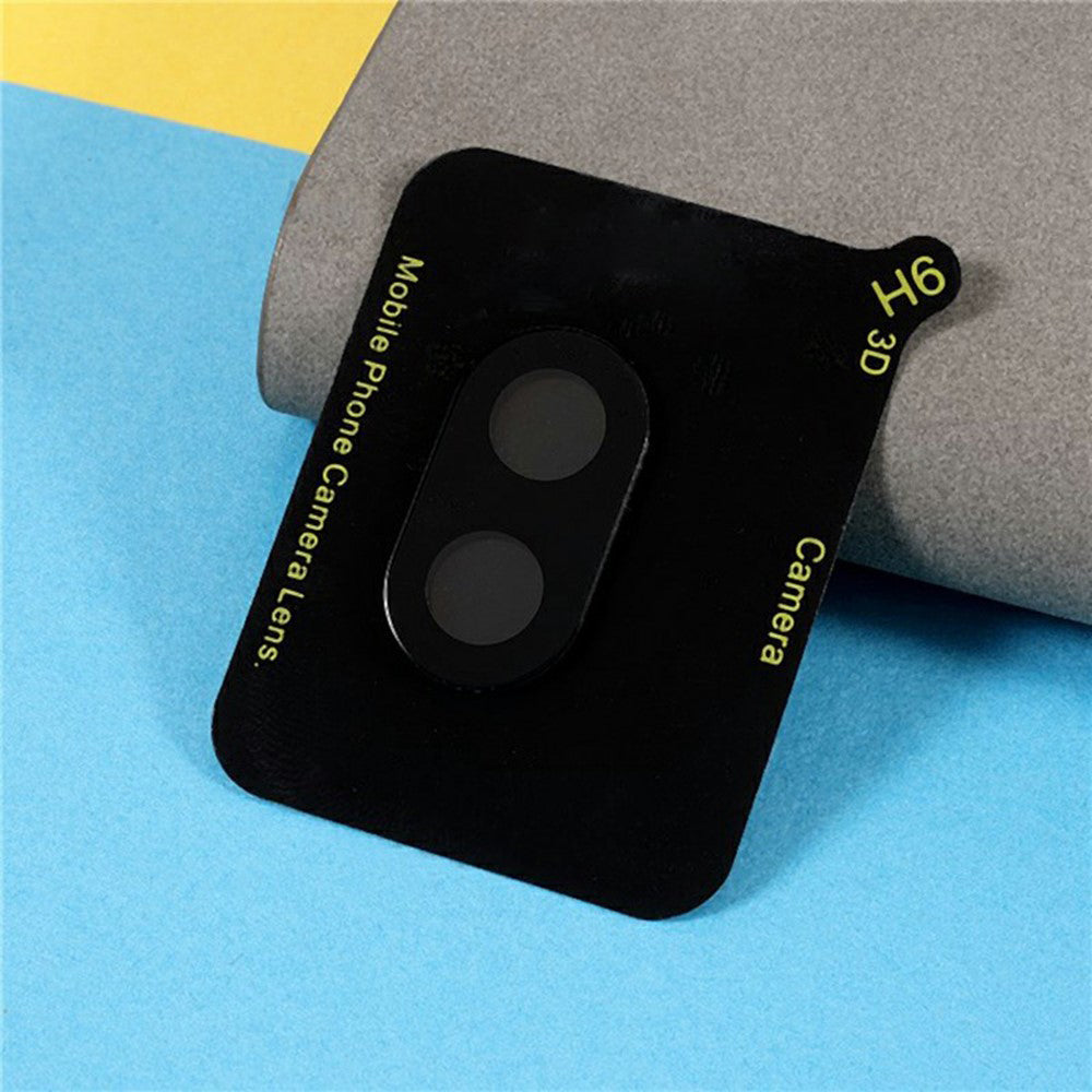 Προστατευτική μεμβράνη πίσω κάμερας Techsuit για Samsung Galaxy Z Flip8 F776, ασφαλισμένο γυαλί, μαύρο