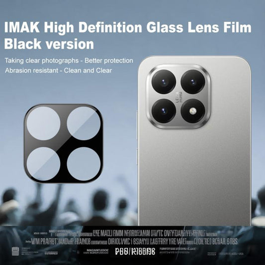 Προστατευτική μεμβράνη πίσω κάμερας Techsuit για Xiaomi 15T, ασφαλισμένο γυαλί, μαύρο