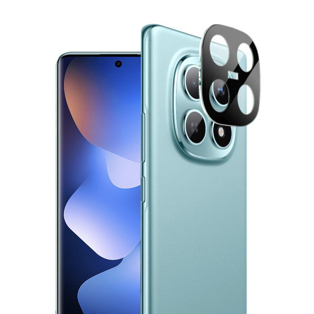 Προστατευτική Μεμβράνη Κάμερας Πίσω Techsuit για Xiaomi Poco M8 / Redmi Note 15 5G, Ενισχυμένο Γυαλί, Μαύρη