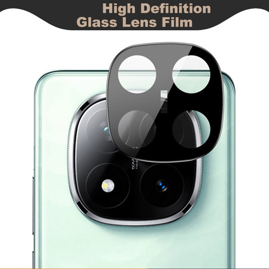 Προστατευτική μεμβράνη πίσω κάμερας Techsuit για Xiaomi Redmi Note 14 Pro+ 5G, ασφαλισμένο γυαλί, μαύρο