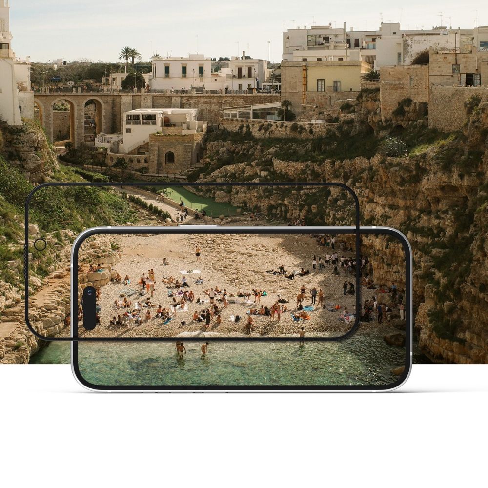 Προστατευτική Μεμβράνη Οθόνης Privacy Ringke Easy Slide για Apple iPhone 16 / 15, Ενισχυμένο Γυαλί, Πλήρης Κόλληση, Σετ 2 τεμαχίων