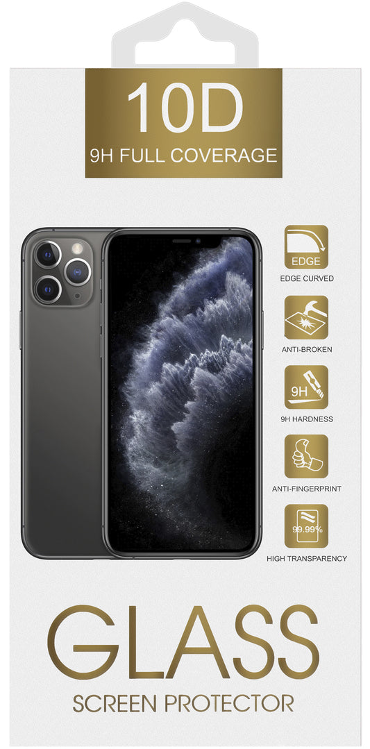 Προστατευτική μεμβράνη οθόνης OEM για Samsung Galaxy A26 A266 / A16 5G A166 / A16 4G A165 / M16 M166, Ασφαλισμένο γυαλί, Πλήρης κόλλα, 10D, Μαύρο