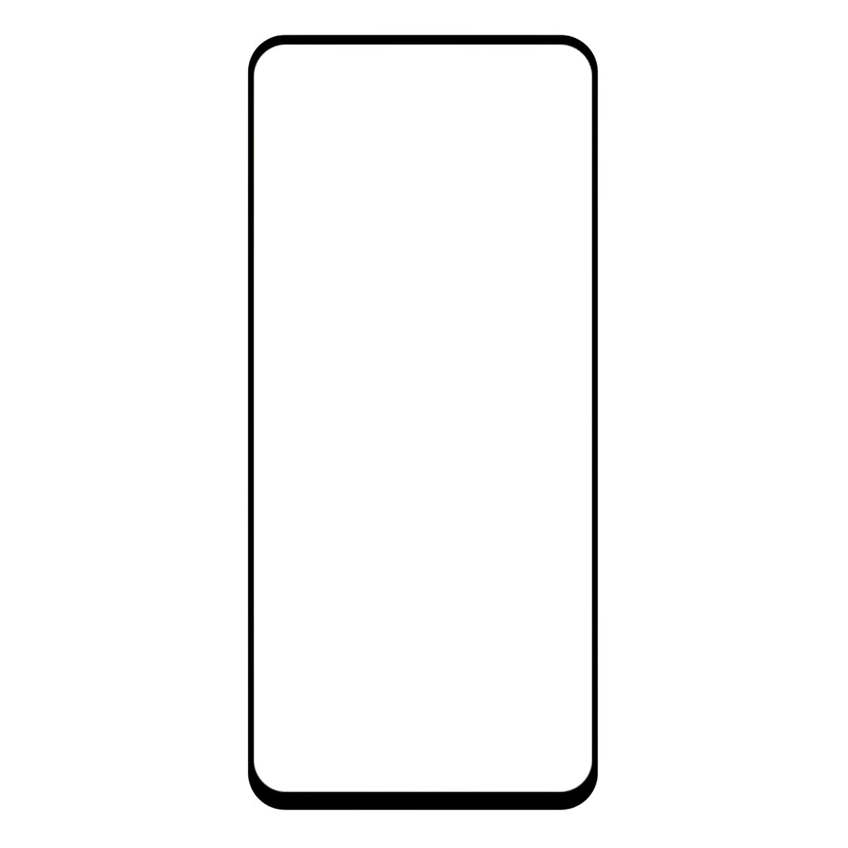 Προστατευτική Μεμβράνη Οθόνης Blue Shield για Motorola Moto G35, Ενισχυμένο Γυαλί, Πλήρης Κόλληση, Συμβατό με Θήκες, Μαύρη