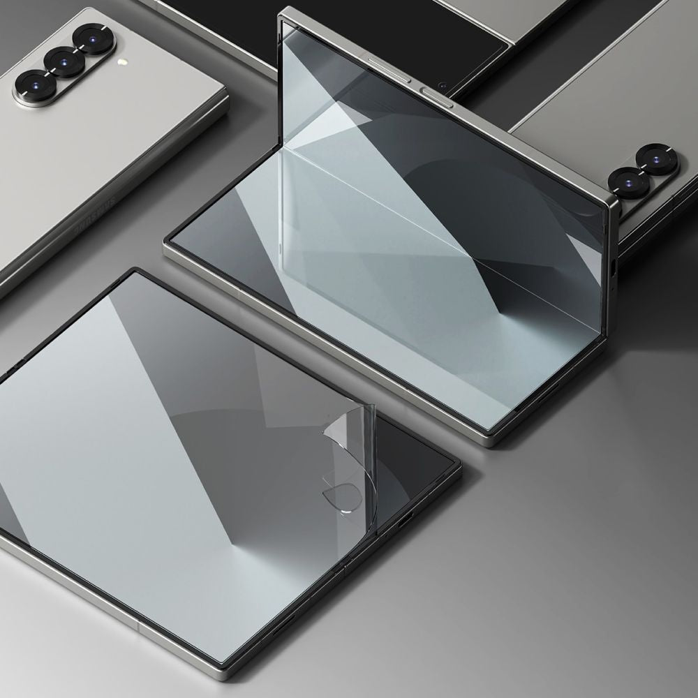 Προστατευτική Μεμβράνη Εσωτερικής Οθόνης Ringke Dual Easy για Samsung Galaxy Z Fold6 F956, Πλαστική, Σετ 2 τεμαχίων