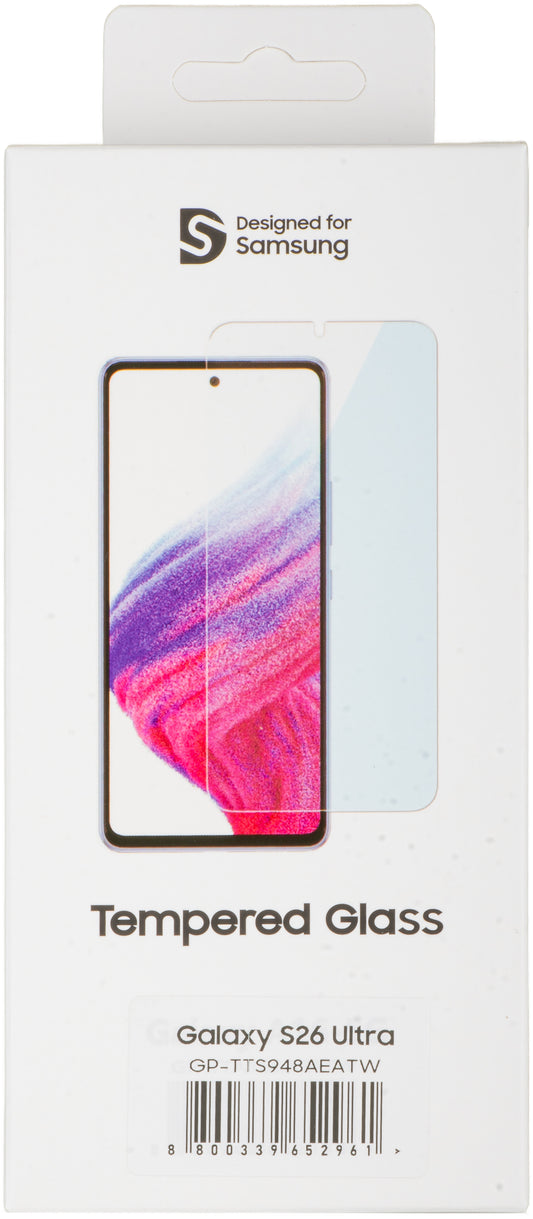 Προστατευτική μεμβράνη οθόνης Mobeen by Samsung για Galaxy S26 Ultra S948, Tempered Glass, Full Glue GP-TTS948AEATW
