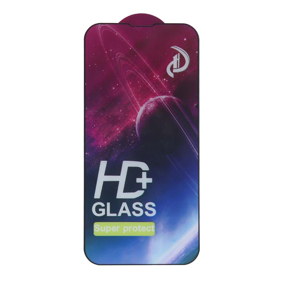 Προστατευτική μεμβράνη οθόνης OEM για Apple iPhone 18 Pro Max / 17 Pro Max, ασφαλισμένο γυαλί, πλήρης κόλλα, σετ 10 τεμαχίων, 9D, μαύρο
