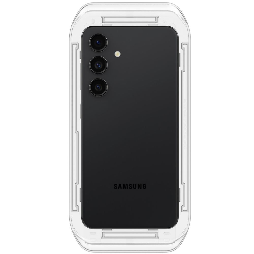 Προστατευτική Μεμβράνη Οθόνης Spigen GlastR EZ FIT για Samsung Galaxy S25+ S936 / S24+ S926, Ενισχυμένο Γυαλί, Πλήρης Κόλληση, Σετ 2 τεμαχίων AGL07432