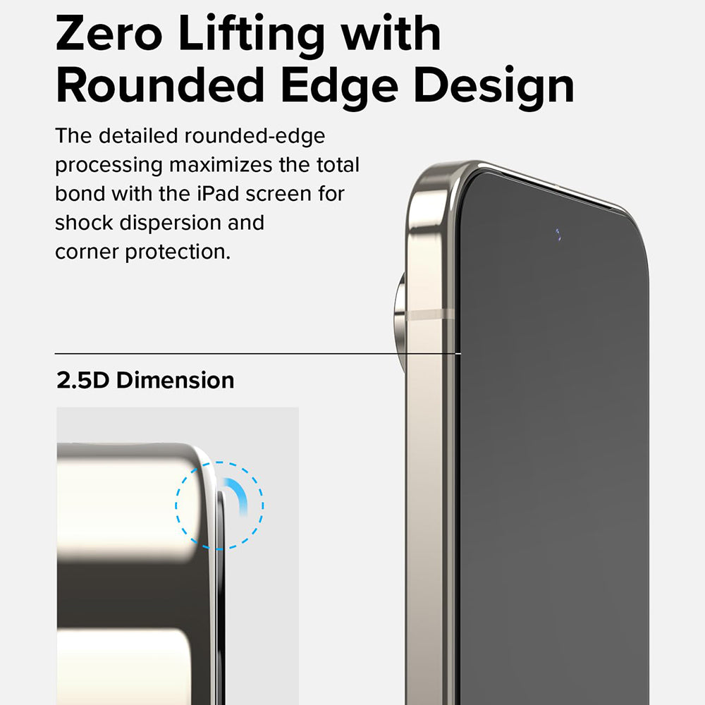 Προστατευτικό οθόνης Ringke Easy Slide για Google Pixel 9 / 9 Pro, με προστασία από γυαλί, πλήρης κόλλα, σετ 2 τεμαχίων