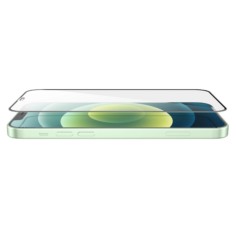 Προστατευτική Μεμβράνη Οθόνης HOCO G16 για Apple iPhone 12 Pro Max, Ενισχυμένο Γυαλί, Πλήρης Κόλληση, 5D, Μαύρη