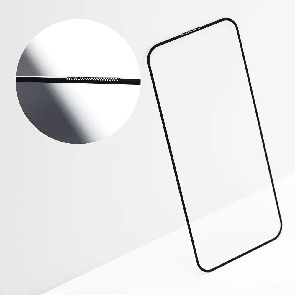 Προστατευτική Μεμβράνη Οθόνης OEM OG Premium για Apple iPhone 17 Pro, Ενισχυμένο Γυαλί, Πλήρης Κόλληση, Μαύρη