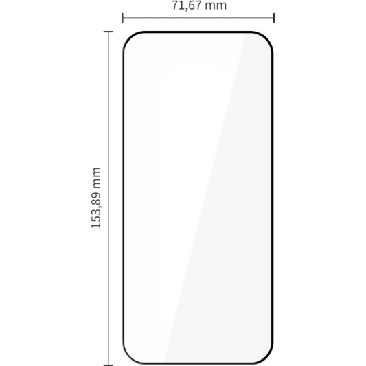 Προστατευτική Μεμβράνη Οθόνης Tech-Protect FIT+ για Xiaomi Poco F8 Pro, Ενισχυμένο Γυαλί, Πλήρης Κόλληση, Σετ 2 τεμαχίων, 2.5D, Μαύρη