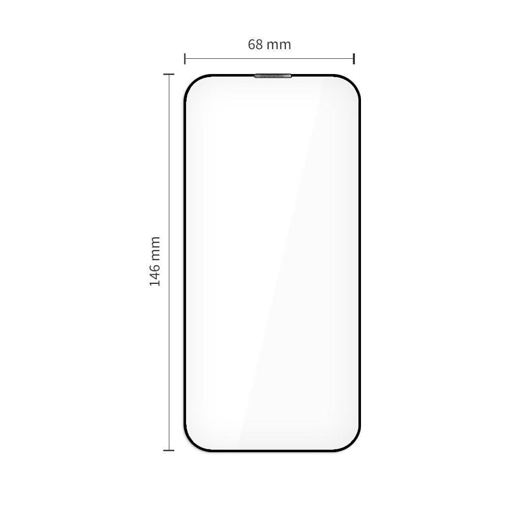 Προστατευτική Μεμβράνη Οθόνης Tech-Protect Quick Set+ για Apple iPhone 17, Ενισχυμένο Γυαλί, Πλήρης Κόλληση, Σετ 2 τεμαχίων, Μαύρη