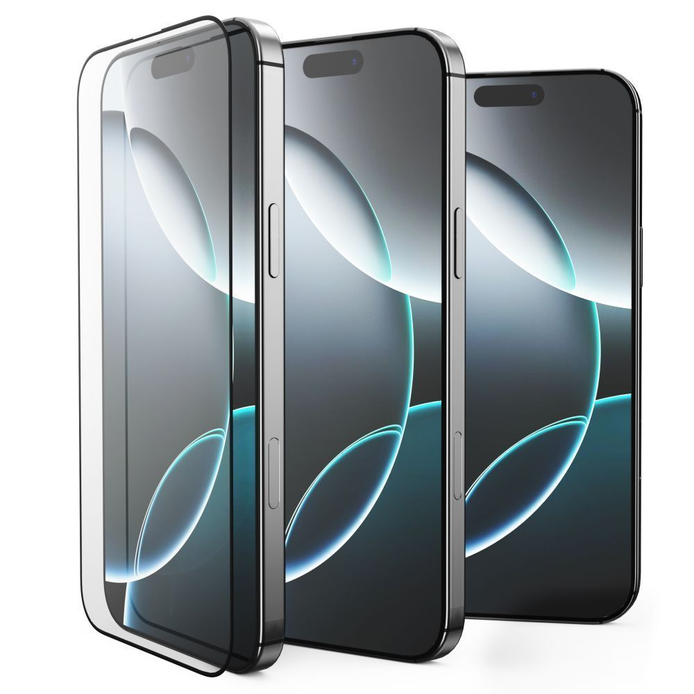 Προστατευτική μεμβράνη οθόνης Tech-Protect FIT+ για Motorola Moto G77 / G67, Ασφαλισμένο γυαλί, Πλήρης κόλλα, Σετ 2 τεμαχίων, 2.5D, Μαύρο