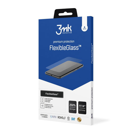 Προστατευτική μεμβράνη οθόνης 3MK FlexibleGlass για Nothing Phone (4b), Ευέλικτο γυαλί, Πλήρης κόλλα