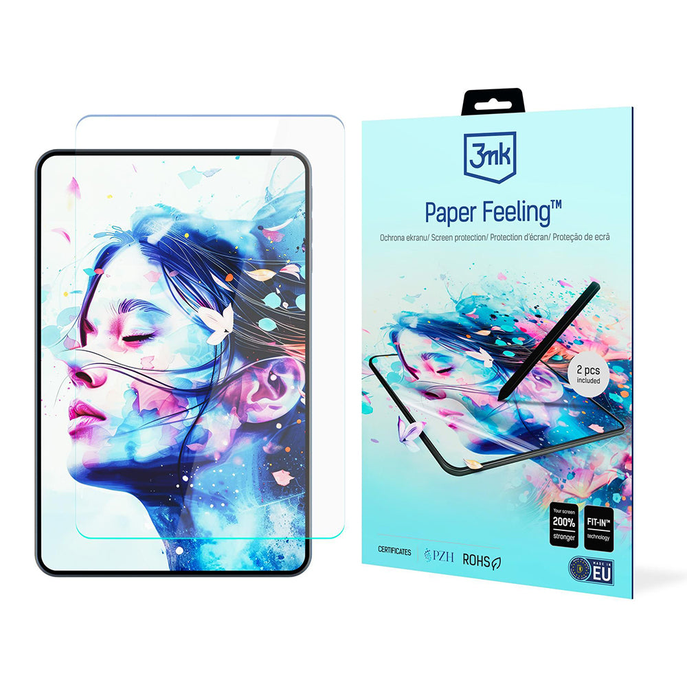Προστατευτική μεμβράνη οθόνης 3MK Paper Feeling για Apple iPad Air 11 (2026) / Air 11 (2025), Πλαστικό, Σετ 2 τεμαχίων